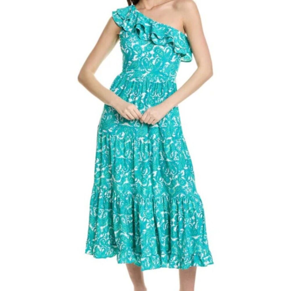 NWT cabana life one shoulder dress xl